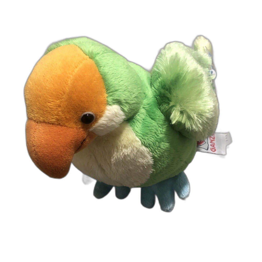 Ganz Webkinz Parakeet bird HM354 new with unused code tag